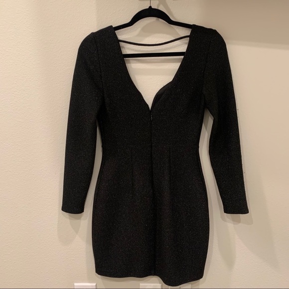 EXPRESS BLACK DRESS - Picture 2 of 7